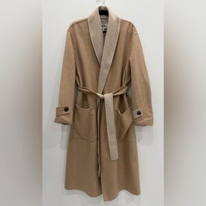 Loewe Cream Wool Coat Small NWT